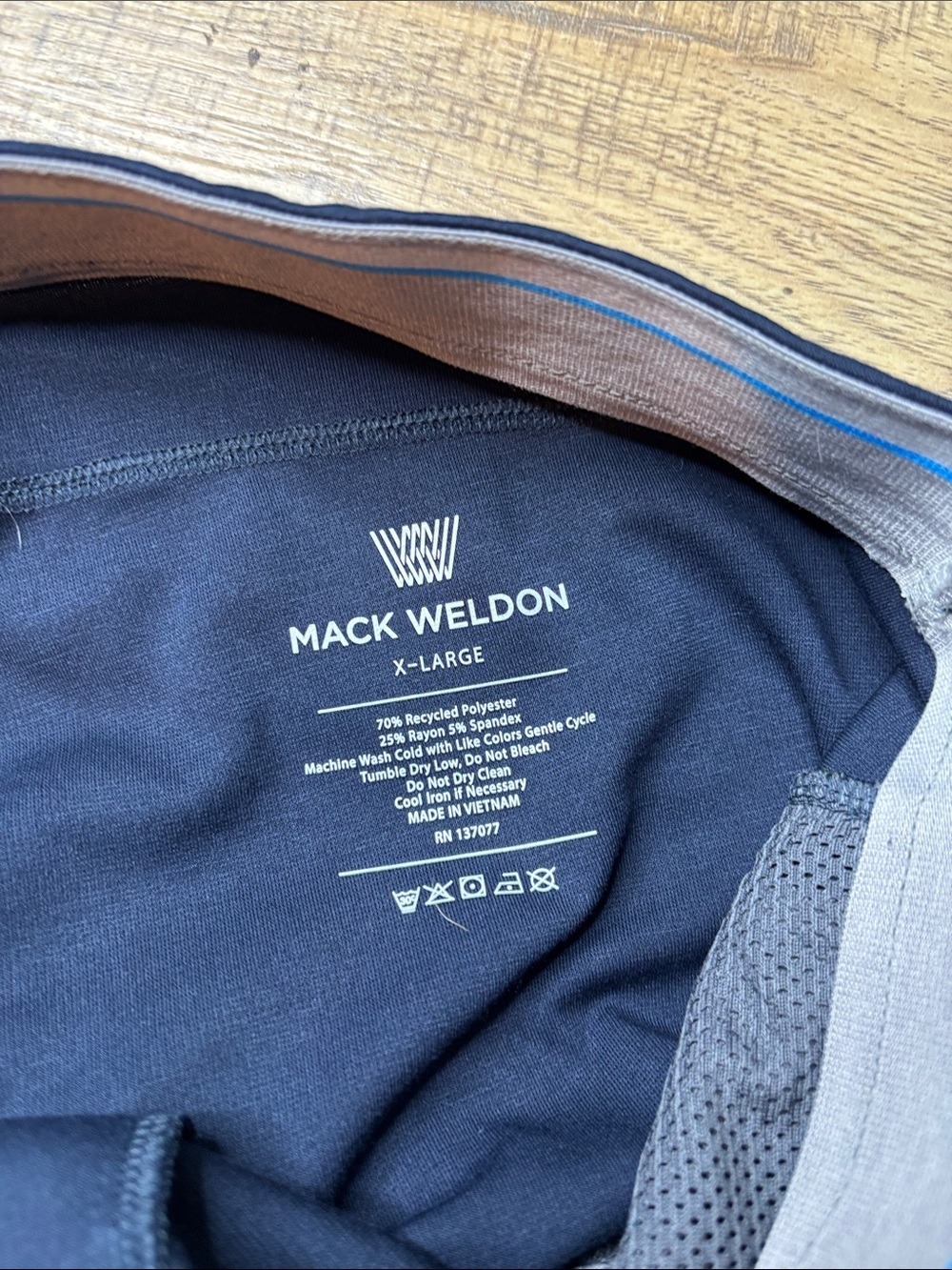 Men’s Bundle of 2 Mack Weldon Ace Performance Joggers Size XL Green and Navy - Picture 11 of 14